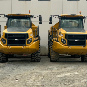 Dumper articulado Bell B25E 6x6 de segunda mano, disponible en Grupo Lera en Irún, Gipuzkoa, con servicio en Navarra y La Rioja